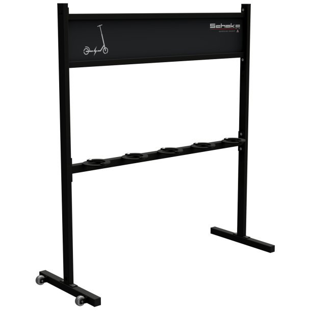 Mobile scooter stand | with advertising sign | Model base:without sockets